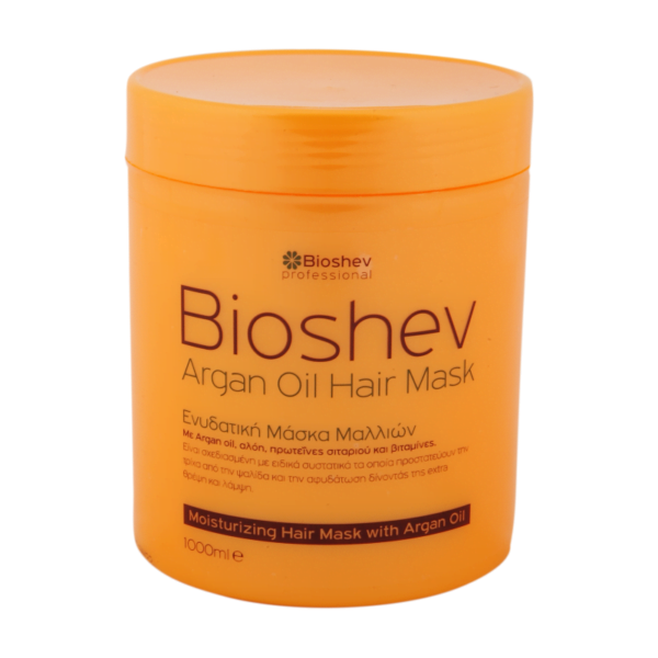 Masca profesionala hidratanta cu ulei de argan pentru par Bioshev