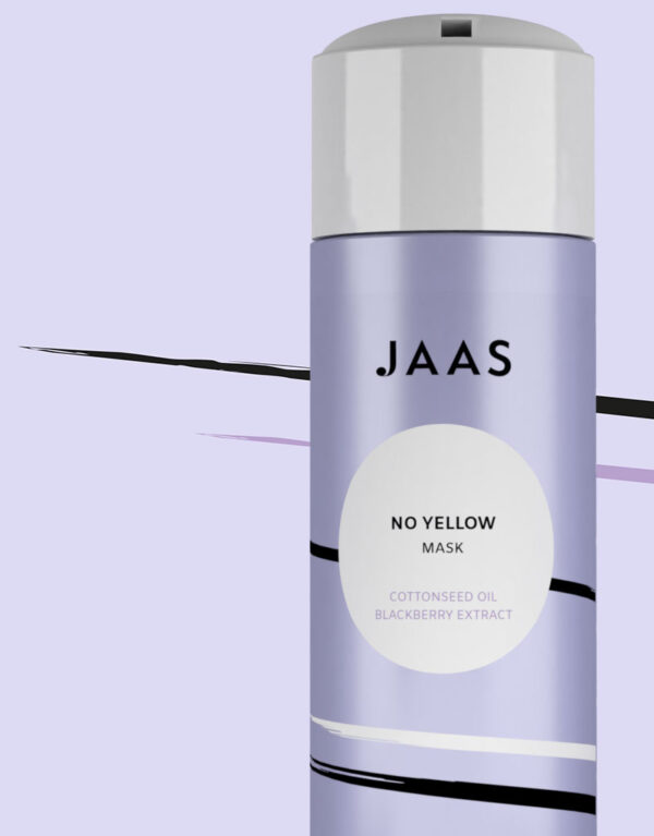 JAAS - Mască anti urme galbene pentru păr blond, decolorat sau gri - imagine 3