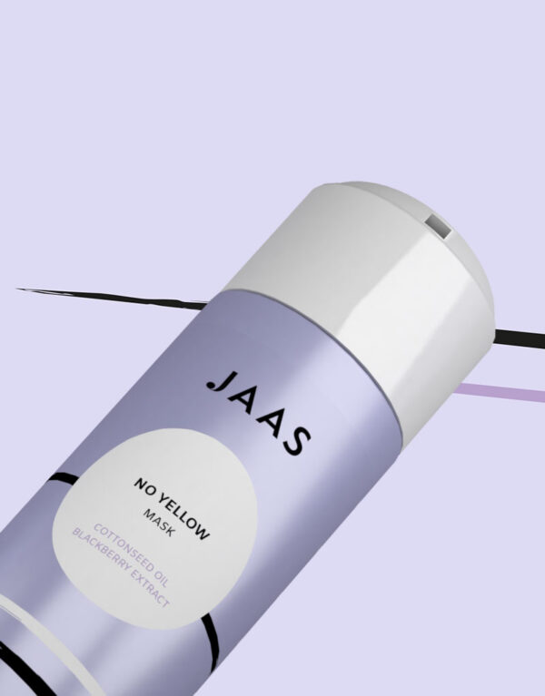 JAAS - Mască anti urme galbene pentru păr blond, decolorat sau gri - imagine 2